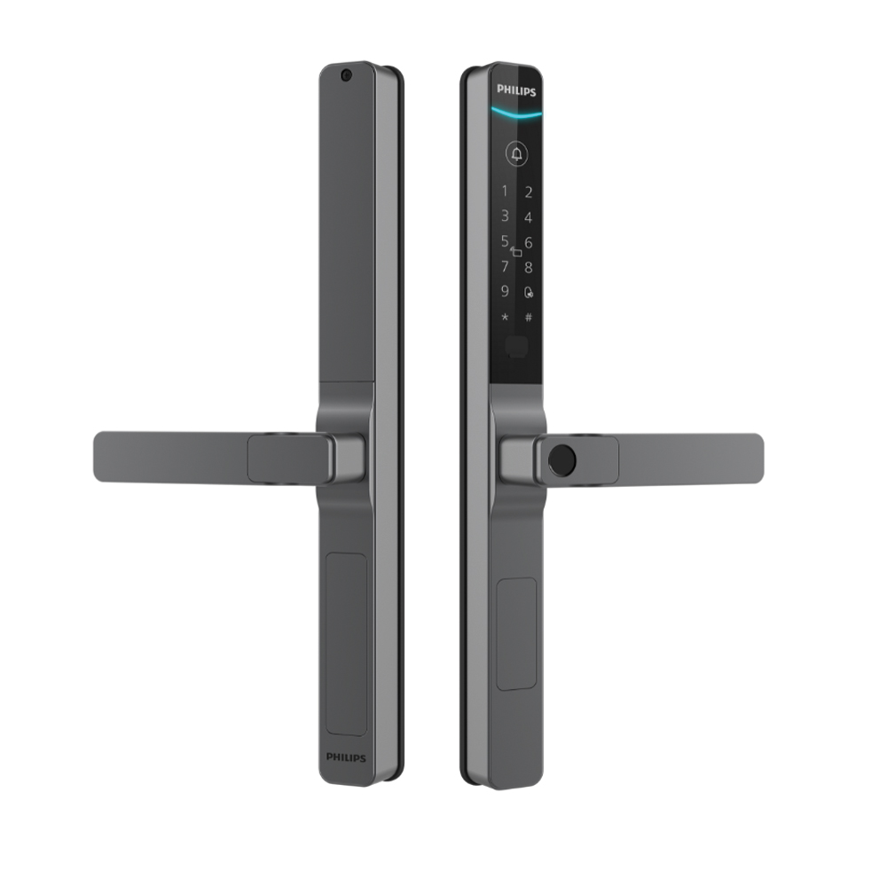 Khóa Vân Tay Cửa Nhôm Philips DDL611S-5HBS